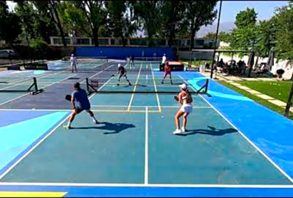 Bad Pickleball Pro Level Rec 6.0Jessie Irvine Connor Garnett Lacy Schneemann Callan Dawson