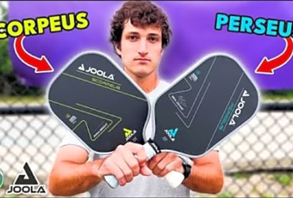 Biggest Paddle Release in Pickleball HISTORY! - JOOLA Perseus and Scorpeus Paddle Review