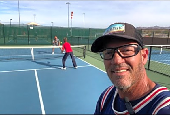 Live Pickleball in Lake Havasu City, AZ w/ Coach David