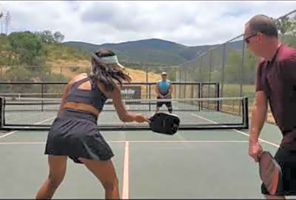 Pickleball Pick up games - Full designated Courts - Big Rock Park - San Diego