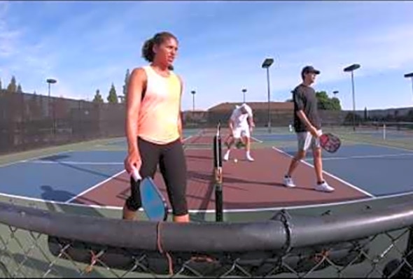 Aaron&#039;s 21 Run Pickleball La Habra 5.0 Jessie Irvine Kris Anderson Aaron Donofrio Paul Warner