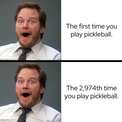 First Time Playing Pickleball