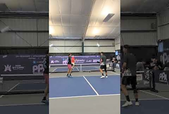 Love when the angles just right #shorts #pickleball #pickleballtips #propickleball