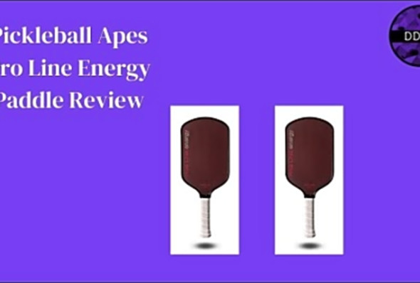 JimmyPickles Pickleball Apes Pro Line Energy Elongated Paddle Review
