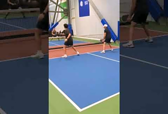 Dirty Slice finish #pickleball #sports #highlights