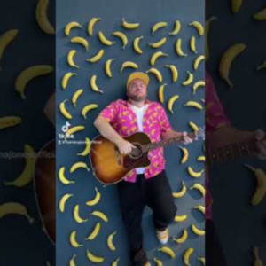 Just laying on a pickle ball court #pickleball #music #banana #photoshoo...