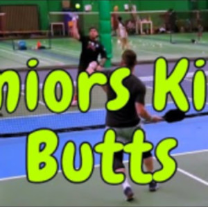 Pickleball Seniors Kick Young Butts