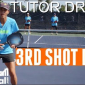 Pickleball Tutor Drills with Simone Jardim: How to Improve Your 3rd Shot...