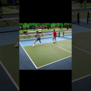 Pickleball Firefight at Its Best #shorts #pickleball #pickleballhighligh...
