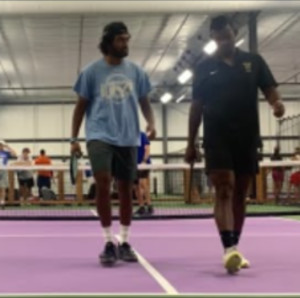 Ex College Tennis Players Play PRO PICKLEBALL Tourney! (Ft. The Brown Boys)