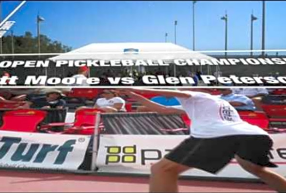 Scott Moore VS Glenn Peterson, Mens Singles Senior Open
