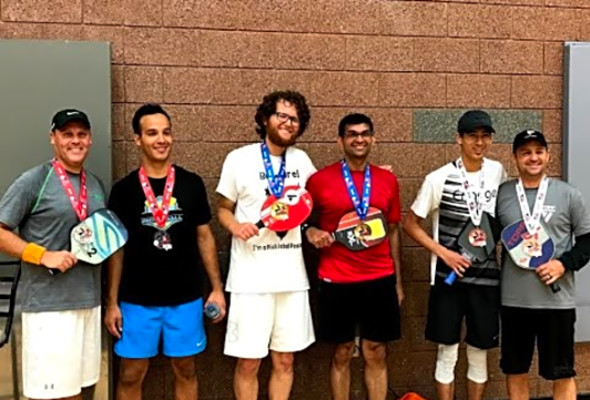 Austin&#039;s first recorded pickleball tournament - May 2019