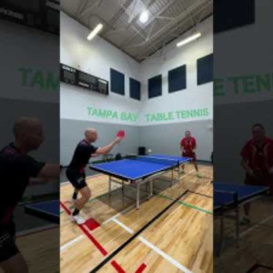 table tennis with the musical stylings of the pickleball band