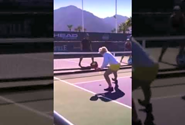 This has got to be the funniest Pickleball video ever #funny #pickleball #sports