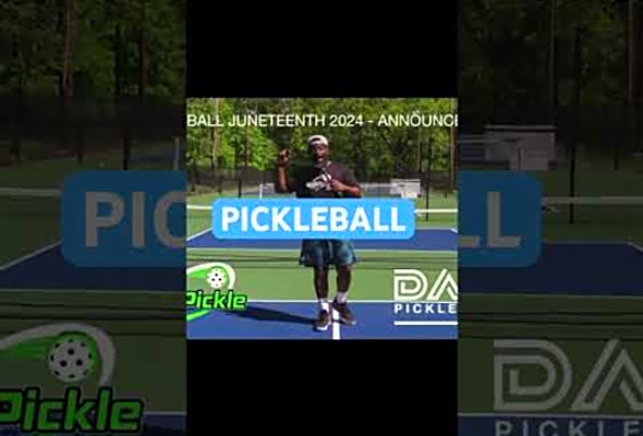 Juneteenth 2024 Pickleball Announcement. #sports #shortsvideo #pickleball #juneteenth #blackhistory