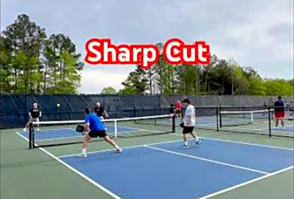 Cut Drop! Mens 4.5 Tournament. #pickleball #tournament #paddlesport