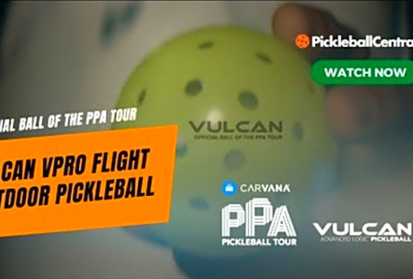 Unveiling the Vulcan VPRO FLIGHT: PPA Tour&#039;s Official Pickleball