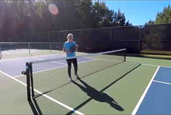 Backhand Punch Volleys from the NVZ Line