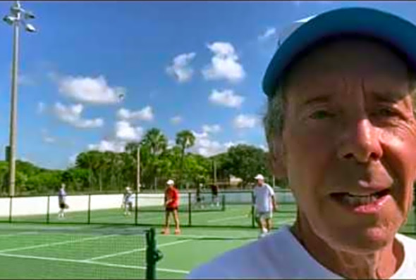 Sunday morning pickleball at Caloosa Park in Boynton Beach Florida July 28 2019