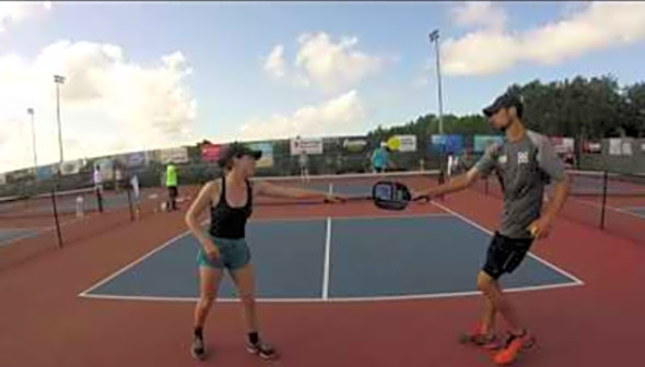 2019 US Open Pickleball Championships Mixed Doubles Pro R3