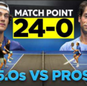 Can the 5.0s Score Just ONE POINT to Beat the Pros? - Pros vs 5.0s