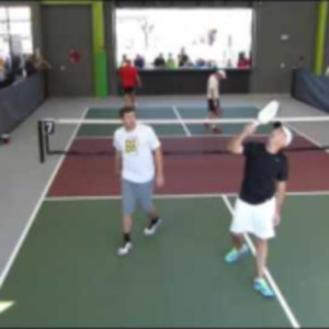 Chicken-N-Pickle Pickleball OMD FINALS Game 1 Kyle Yates Dave Weinbach v...