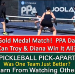 Pickleball 4.0 PPA Mixed Doubles Championship Match! Dallas, Texas. Whic...
