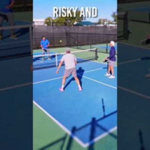 When Drop Volley Worked #pickleballhighlights #pickleball #sports #sport...