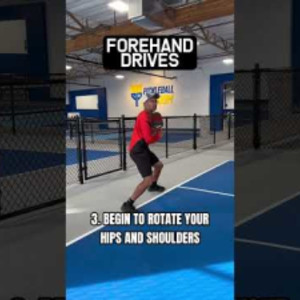 How To Hit Powerful Forehand Drives #shorts #pickleball #sports