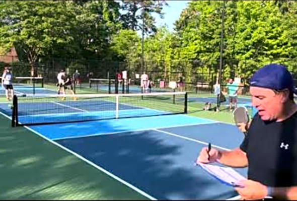 Pickleball 3.5 mens Breakfast Club Round Robin