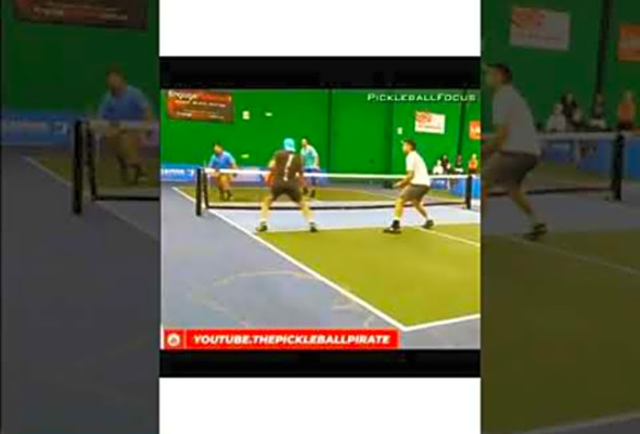 Amazing play! #pickleball