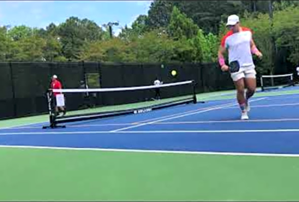 Vuk &quot;Wolf&quot; Velickovic vs Jason Garriotte - PPA Pickleball Atlanta Open - Pro Singles Qualifier