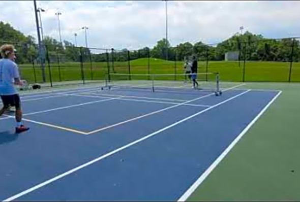 William and Rosti Sobek Pickleball Rec Game Highlights