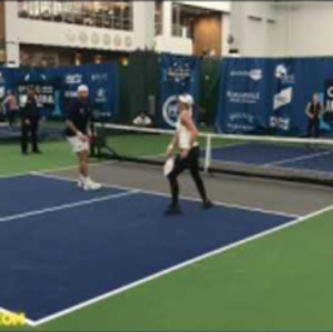 10 Minutes of Pickleball Pro Mixed Doubles Gameplay at PPA Indoor Nation...