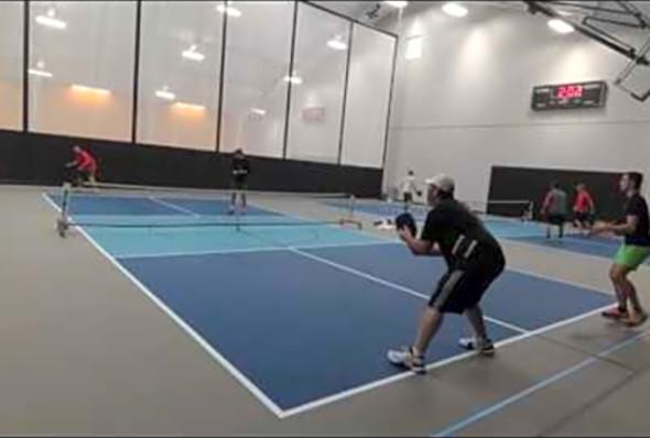 Men&#039;s Doubles Open Court 1 Pickleball Tournament - Tony &amp; Joe vs Darren &amp; Zach
