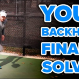 How to FIX and IMPROVE these crucial backhand shots