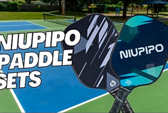 Niupipo MX-36 and MX-25 Pickleball Paddle Set Unboxing and First Impressions