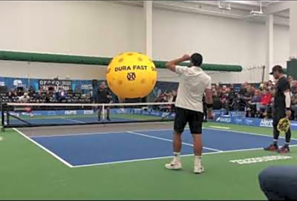 PPA Indoor National Championship Lakeville, MN Mens Doubles McGuffin/ Devilliers vs Rodrigo/ Conley