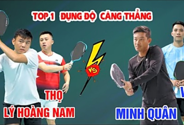 A THRILLING MATCH OF VIETNAM&#039;S TOP 1 STARS #pickleball