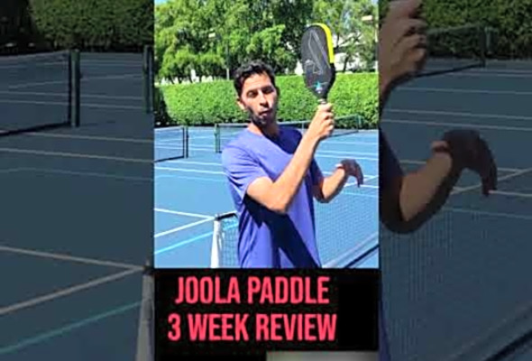 Ben Johns JOOLA 3 Week Review #pickleball