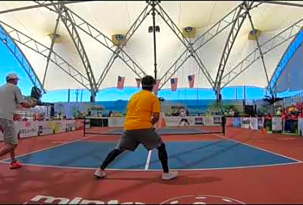 2018 Mintos US Open pickleball Championships MDS 3.5 Coe/Lauridsen