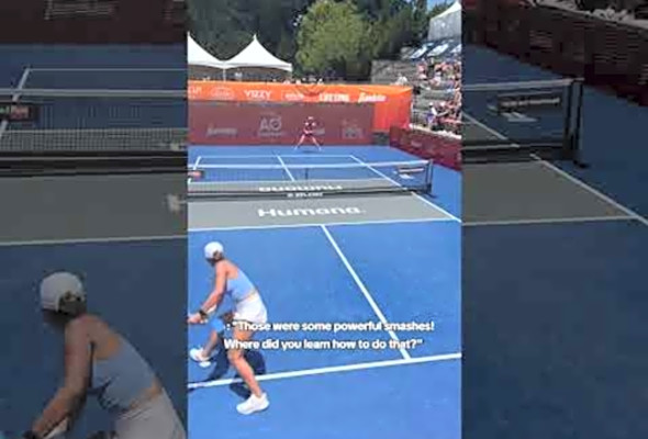 Want to Boost Your Smash Power in Pickleball? Check Our App Now! Link in Bio! atppatour