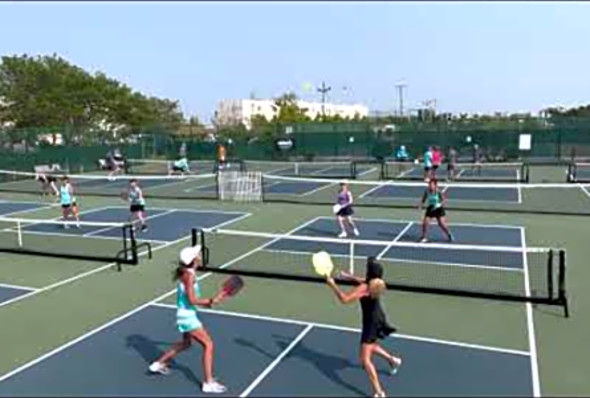 Match 1 Game 1 of 7 Mile Pickleball Classic Roar of the Shore