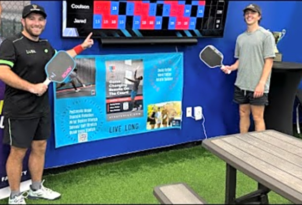 Jared and Will 12-0 at Old Coast Pickleball Pro Games