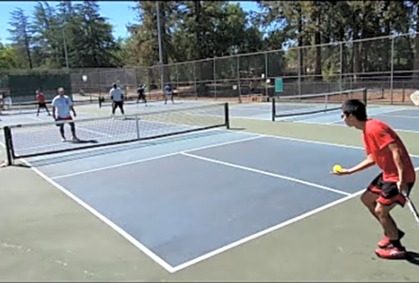 My Brothers Playing in a Pickleball Tournament in Concord August 26th 2022
