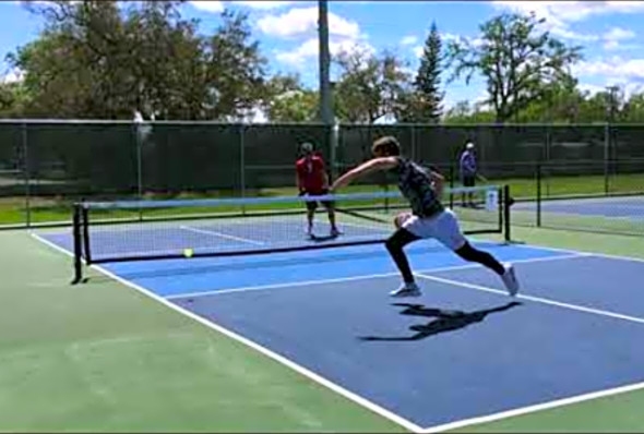 Collin Shick vs Jason Garriotte - 2nd Round Pro Singles Pickleball - PPA Florida Open - Daytona, FL