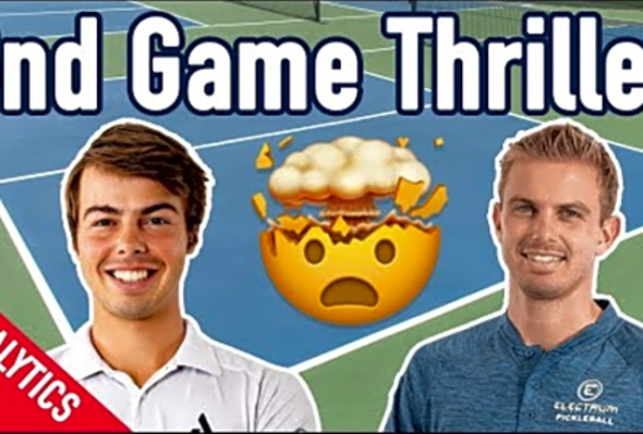 2nd Game Thriller - Ben Johns and Collin Johns - Men&#039;s Doubles at Red Clay Hot Sauce Florida Open
