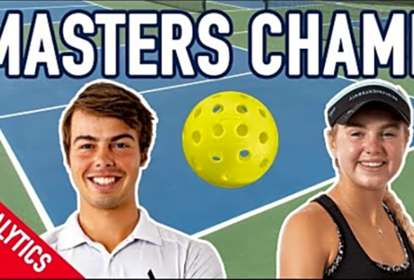 MASTERS Champ Ben Johns &amp; Anna Leigh Waters at Masters Championship Tourney