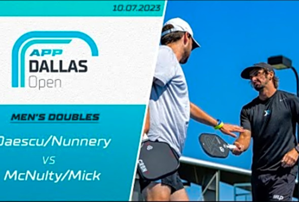 Daescu/Nunnery vs. McNulty/Mick - The 2023 APP Dallas Open - Men&#039;s Pro Doubles - Full