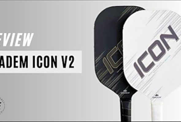 Diadem Icon V2 Standard and XL Review by Pickleball Effect